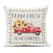 Stupell Industries Farm Fresh Sunflowers Gingham Truck Outdoor Printed Pillow